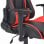 VidaXL Cadeira Racing Reclinável de Escritório em Couro Artificial Vermelha