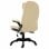 VidaXL Silla de Oficina de Cuero Sintético Crema