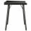 Bureau VidaXL 90x50x79cm Noir