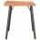 Bureau VidaXL 90x50x79cm Marron