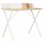 Scrivania VidaXL 80x50x84 cm Bianco/Naturale