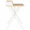 Scrivania VidaXL 80x50x84 cm Bianco/Naturale