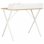 Scrivania VidaXL 80x50x84 cm Bianco/Naturale