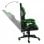 Sedia da gaming VidaXL in pelle sintetica nera/verde