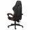 VidaXL Chaise de jeu en cuir synthétique noir/rouge rouge