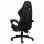 vidaXL Sedia da Gaming con Poggiapiedi in Pelle Sintetica Nero/Rosso Rosso