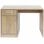 Bureau VidaXL avec tiroir et armoire chêne 100x40x73cm