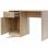 Bureau VidaXL avec tiroir et armoire chêne 100x40x73cm
