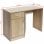 Bureau VidaXL avec tiroir et armoire chêne 100x40x73cm