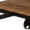 VidaXL Bureau et tabouret pliants en bois de manguier massif 115x50x76cm