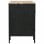 VidaXL Escritorio con Doble Pedestal Madera Abeto y Acero 120x50x76cm