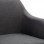 VidaXL Silla de Oficina Giratoria Tela Gris Oscuro
