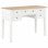 VidaXL Escritorio 109.5x45x77.5cm de Madera Blanca