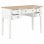 VidaXL Escritorio 109.5x45x77.5cm de Madera Blanca