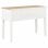 VidaXL Escritorio 109.5x45x77.5cm de Madera Blanca