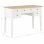 VidaXL Escritorio 109.5x45x77.5cm de Madera Blanca