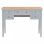 VidaXL Bureau en bois 109,5x45x7,5 cm Gris