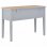 VidaXL Bureau en bois 109,5x45x7,5 cm Gris