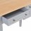 VidaXL Bureau en bois 109,5x45x7,5 cm Gris
