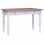 VidaXL Secretária com Gavetas de Madeira Reciclada 117x57x75cm Branca