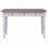 VidaXL Secretária com Gavetas de Madeira Reciclada 117x57x75cm Branca