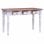 VidaXL Secretária com Gavetas de Madeira Reciclada 117x57x75cm Branca
