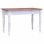 VidaXL Secretária com Gavetas de Madeira Reciclada 117x57x75cm Branca