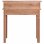 VidaXL Secretária com Gavetas de Madeira Maciça Reciclada 90x50x101cm