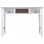 Scrivania in legno VidaXL 110x45x76 cm Grigia