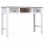 Scrivania in legno VidaXL 110x45x76 cm Grigia