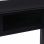 Scrivania in legno VidaXL 110x45x76 cm Nera