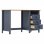 VidaXL Escritorio Hill Range 3 Cajones Madera Pino 120x50x74cm Gris