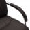 VidaXL Silla de Oficina Voladiza de Cuero Sintético Negra