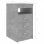 VidaXL Bureau en aggloméré 140x50x76 cm Gris béton