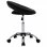 VidaXL Chaise de Travail à Roulettes Cuir Synthétique Noir