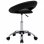 VidaXL Chaise de Travail à Roulettes Cuir Synthétique Noir