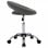 VidaXL Silla de Trabajo con Ruedas Cuero Sintético Gris