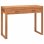 Bureau VidaXL avec 2 tiroirs en bois de teck recyclé