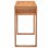 Bureau VidaXL avec 2 tiroirs en bois de teck recyclé