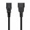 Aisens Cable Alimentación C13/C14 Hembra/Macho 10m Negro
