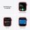 Apple Watch Series 7 GPS + Cellular 41mm OLED Rouge Étanche IP6X SpO2 Pulsomètre