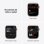 Apple Watch Series 7 GPS + Cellular 45mm OLED Acier Doré Bracelet Bordeaux Étanche IP6X SpO2 ECG