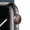 Apple Watch Series 7 GPS + Cellular, 45mm Cassa in Acciaio inossidabile Grafite con Cinturino Sport Azzurro