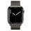 Apple Watch Series 7 GPS + Cellular 45mm Caja Acero Inoxidable Grafito con Correa Milanesa Grafito