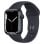 Apple Watch Series 7 GPS 41mm Aluminio Negro con Correa Deportiva Negra