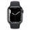 Apple Watch Series 7 GPS 41mm Alumínio Preto com Bracelete Desportiva Preta