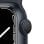 Apple Watch Series 7 GPS 41mm Aluminio Negro con Correa Deportiva Negra