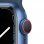 Apple Watch Series 7 OLED 41 mm Digital Touchscreen Blau WLAN GPS
