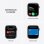 Apple Watch Series 7 GPS 45mm Alumínio Preto com Bracelete Desportiva Preta