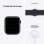 Apple Watch Series 7 GPS 45mm Alumínio Preto com Bracelete Desportiva Preta